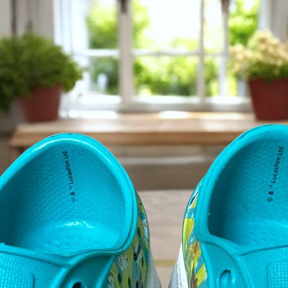 Native X Star Wars Limited Edition Kids Shoes C9 R2D2 Yoda Chewbacca Slip On - Picture 14 of 15